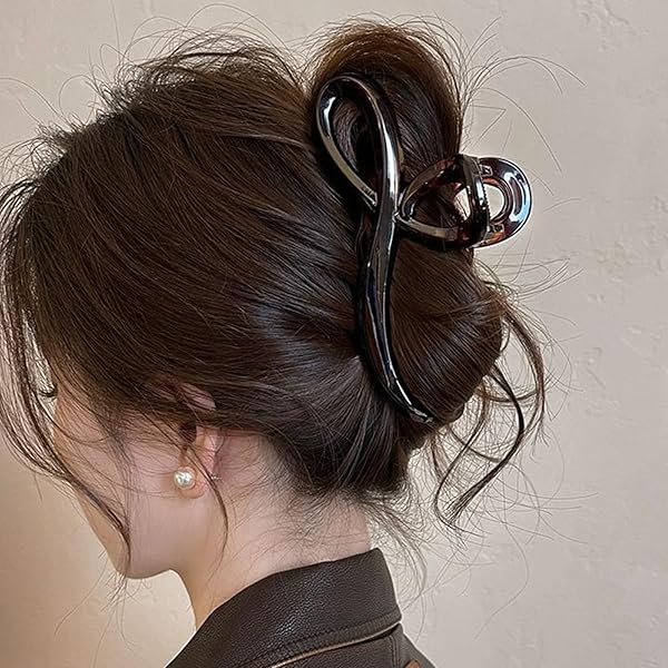 ヘアクリップ 13 Amazon.co.jp: ヘアクリップ 髪飾り 髪留め Lサイズ 13CM 大きめ